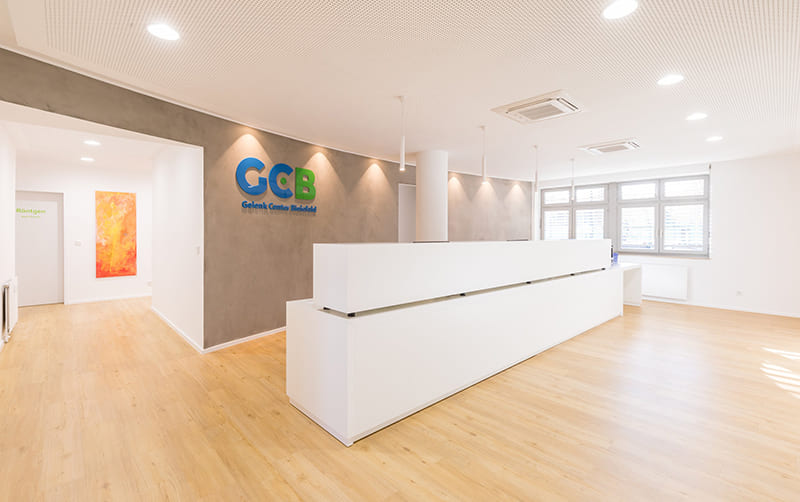 Einblick in das Gelenk Center Bielefeld